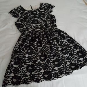 Aritzia black lace dress